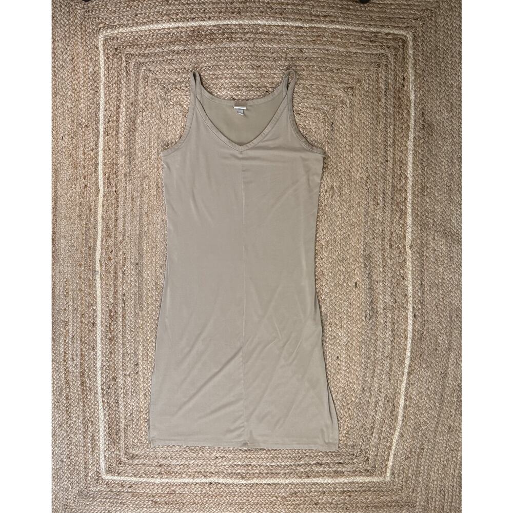 Womens A New Day Brown Truffle Simple Lounge Vacation Dress